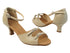 C1620 219 Beige Nanofiber Faux Leather_Standard Buckles with MTXZ_2" Slim Heel in the photo