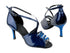 C1651 BH4 Blue Sparkle_BA79 Gem Blue Patent with EH14-3in Heel In the photo
