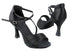 C1659 BD12 Black Satin with 3" heel in the photo