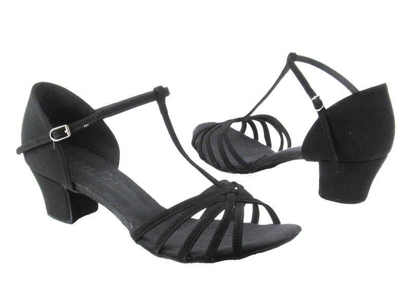 C16612 BA57 Black Nubuck without Mesh with 1.6&quot; medium heel in the photo