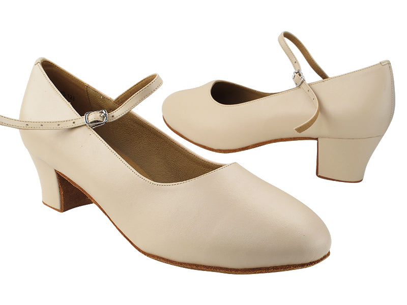 C1682 302 Light Beige Leather with 1.6&quot; Heel (NJ) in the photo