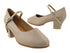 C1682DB Beige Leather with 1.6" Medium Heel (NJ) in the photo