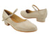 1682FT Beige Leather with Women 1" Heel (8881) in the photo