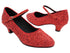 C1682 037 Red Sparkle_Traditional Buckle with 1.2" Cuban Heel (CI) in the photo