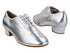 C2001 Silver Perforated Leather with 1.5" Heel in the photo