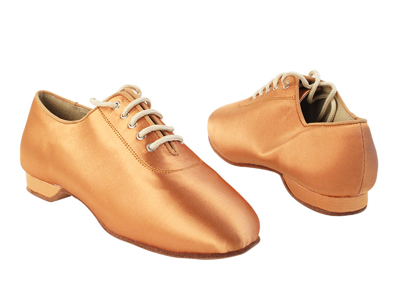 C2001 153 Tan Satin Eva Heel