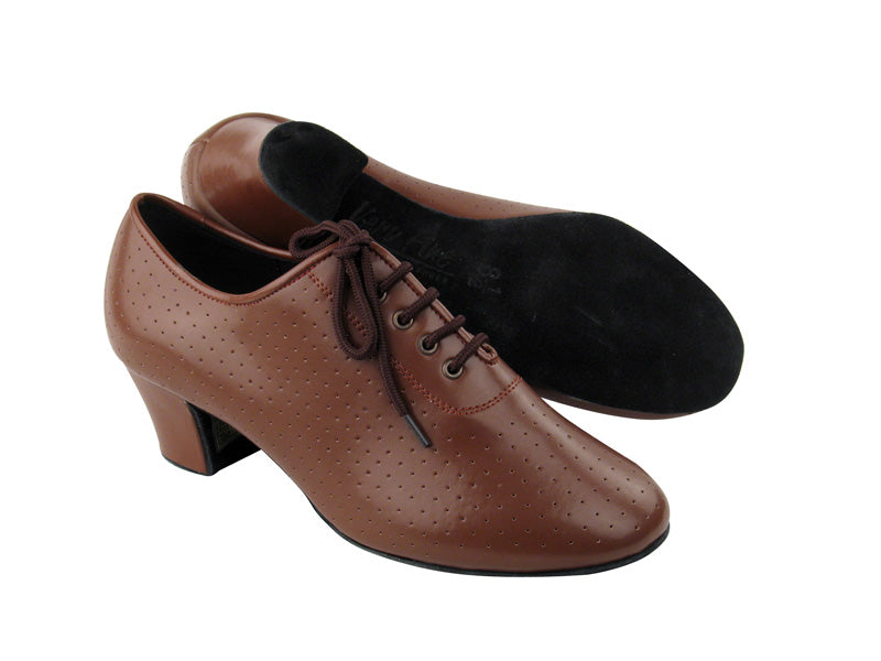 C2001 Dark Tan Leather with 1.6&quot; Heel in the photo