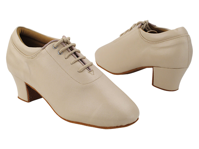 C2601 302 Light Beige Leather with 1.6 inch Heel (NJ) in the photo