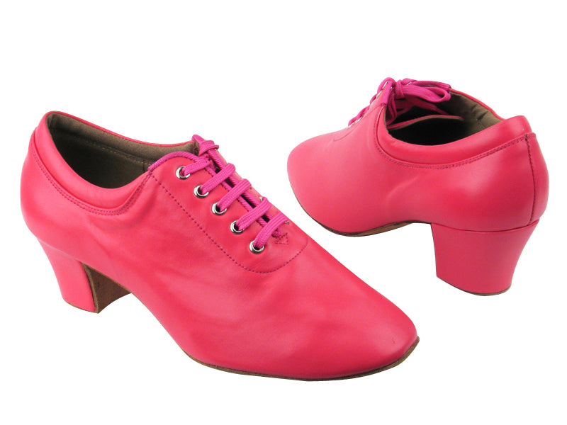 C2601 BE8 Rose Leather with 1.6" medium heel in the photo