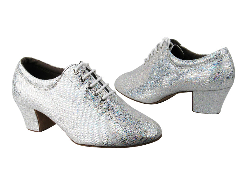 C2601 BF28 Silver Scale with 1.6" medium heel in the photo