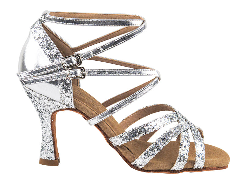 C5008M Silver Sparkle &amp; Silver Vegan