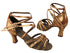 C5008Mirage BH5 Dark Tan Sparkle_BA30 Copper Nude Leather with 2.5" heel in the photo