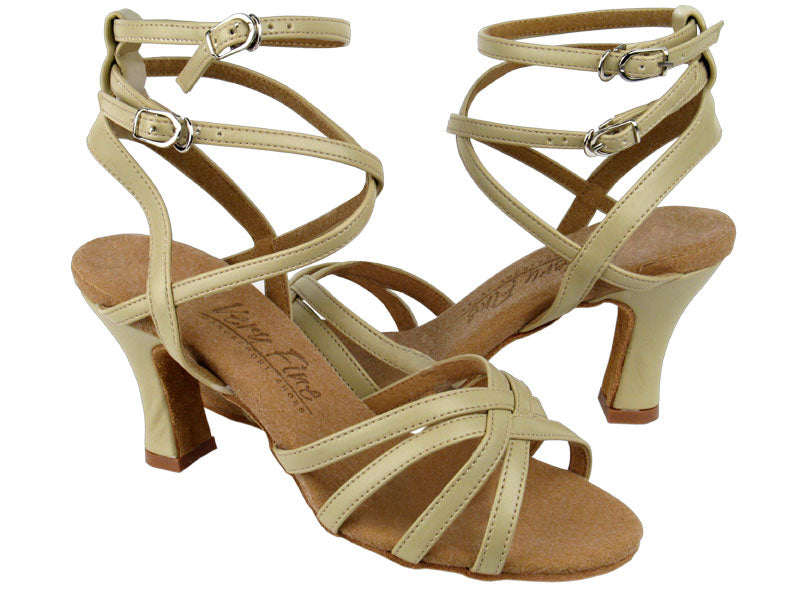 C5009 Beige Leather with 2.5" heel in the photo