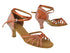 C6005CC 210 DARK TAN SATIN with 2.5" Heel (2040) in the photo