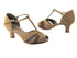 C6006 134 Brown Nubuck_X_BD64 Coffee Pearl with 2" slim heel in the photo