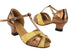 C6006 63 Dark Tan Gold PU_55 Gold Scale_X with 1.5" Medium Heel (3G09) in the photo