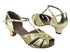 C6006 BF14 Gold Sparkle_BA31 Gold Leahter with 1.2" heel in the photo