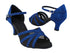 C6027 190 Glitter Dark Blue Satin_Black Mesh