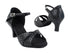 C6029 282 Black Weave PU with 2.5" Heel (2040) in the photo