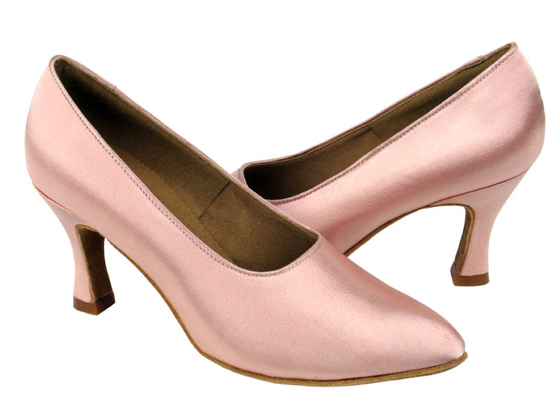 C6901 Flesh Satin with 2.75&quot; heel in the photo