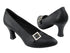 C6904 BB1 Black Leather with 2.5" heel in the photo