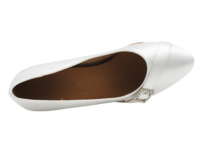 C6904 White Satin with 2.75" heel in the photo