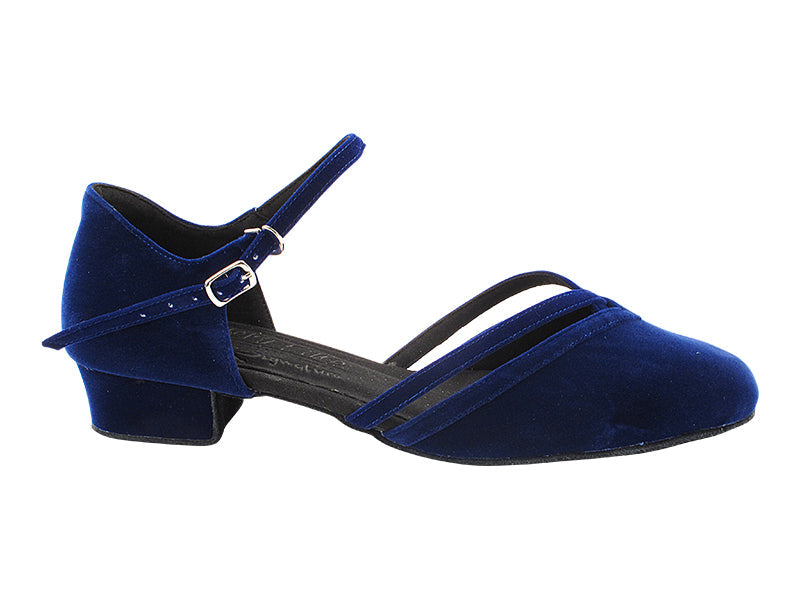 C8881 252 Blue Velvet with 1" Heel (8881) in the photo
