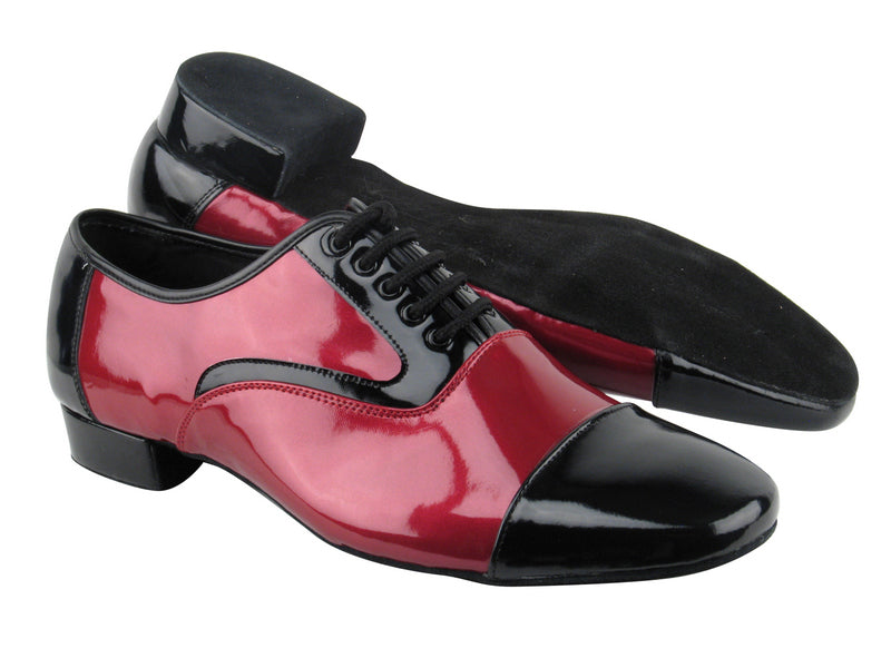 C916102 BB2 Black Patent_BA72 Red Patent with 1&quot; Standard heel in the photo