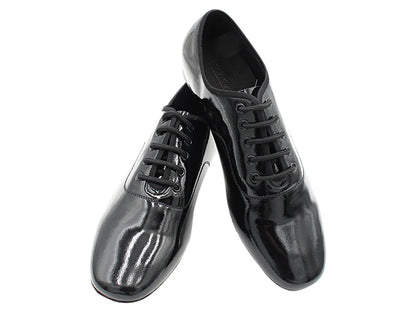 C917101BBXAX Black Patent with 1" standard heel