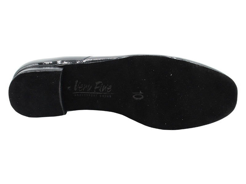 C917101BBXAX Black Patent with 1" standard heel