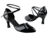 S9116 (C9621 Long Strap) BA60 Black Patent with 2.75" heel in the photo