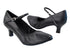 S9107B Black Leather with 2 inch Slim Heel (Heel Code MTXZ) in the photo