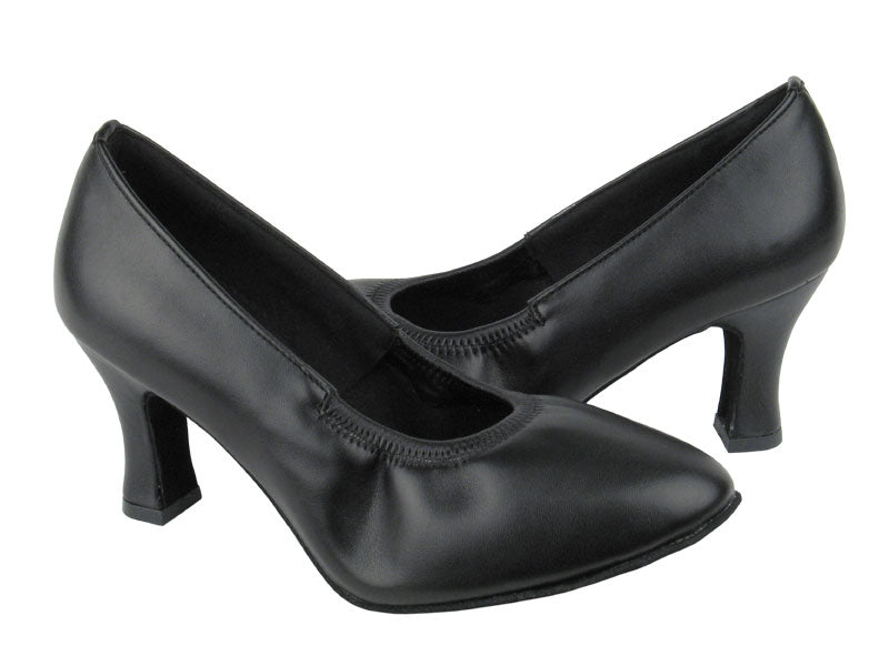 C9624 Black Leather with 2.5&quot; heel in the photo