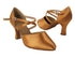 C9691 Dark Tan Satin with 2.5" Spool Heel (PG) in the photo