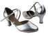 C9691 BA32 Silver Leather with 2.5" heel in the photo