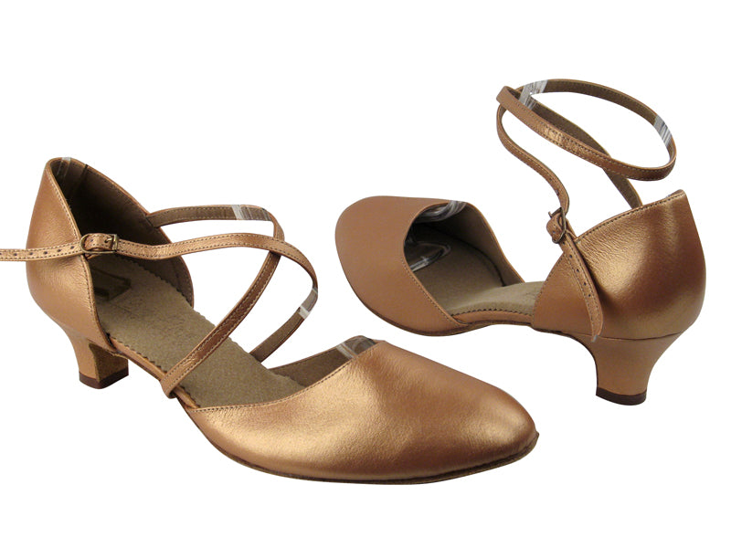 C9691 BC2 Tan Light Leather with 1.2&quot; Cuban heel in the photo