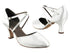 C9691 White Satin with 2.5" heel in the photo