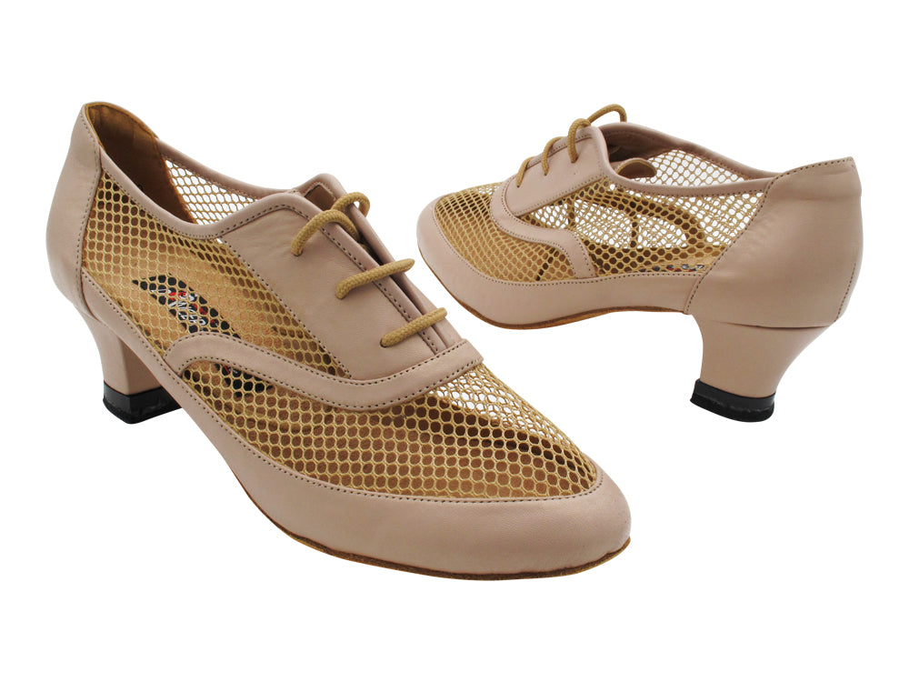 CD1108 Nude Leather with 2 INCH MEDIUM HEEL (3G09) in the photo