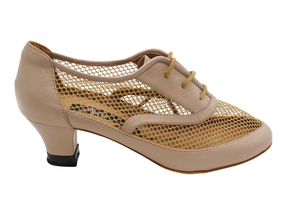 CD1108 Nude Leather with 2 INCH MEDIUM HEEL (3G09) in the photo