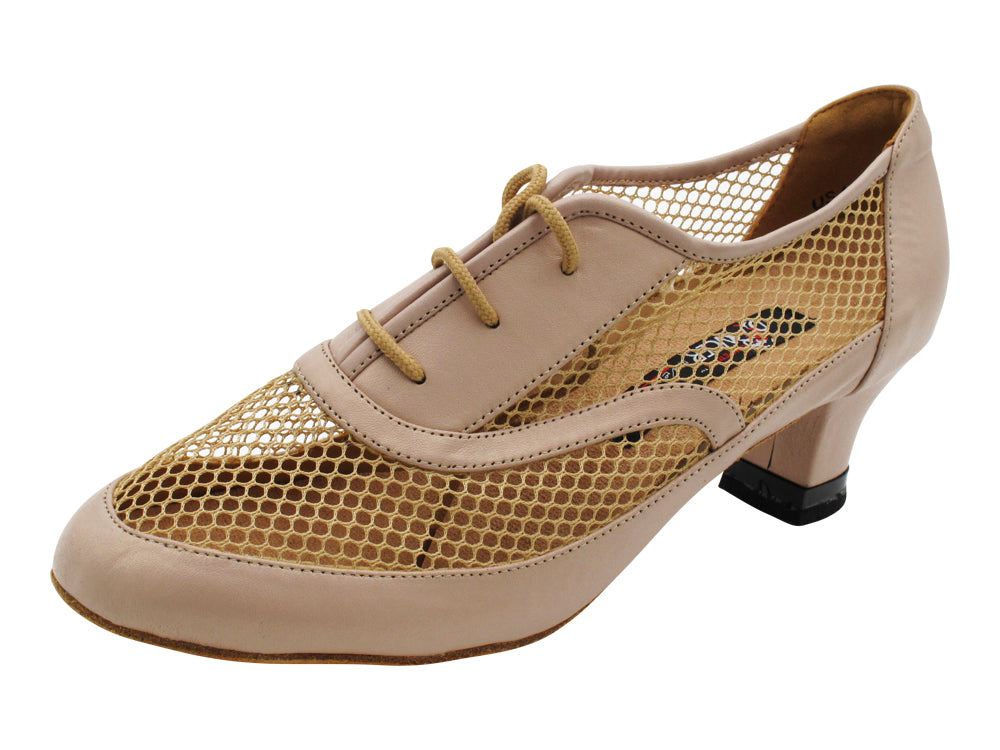 CD1108 Nude Leather with 2 INCH MEDIUM HEEL (3G09) in the photo
