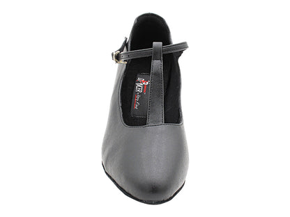 CD1111 Black Leather with 2" Medium Heel (3G09) in the photo