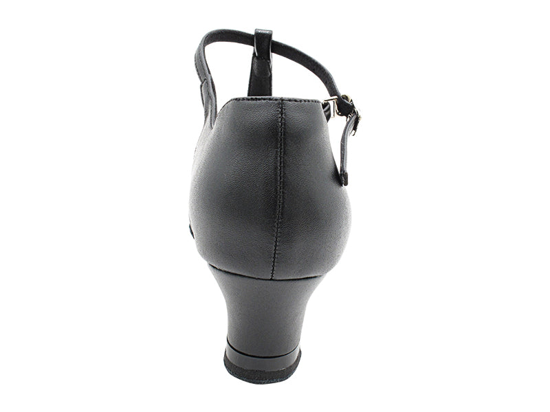 CD1111 Black Leather with 2" Medium Heel (3G09) in the photo