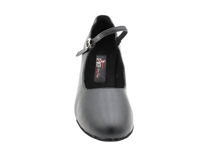CD1112 Black Leather with 2" Medium Heel (3G09) in the photo