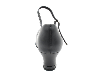CD1112 Black Leather with 2" Medium Heel (3G09) in the photo