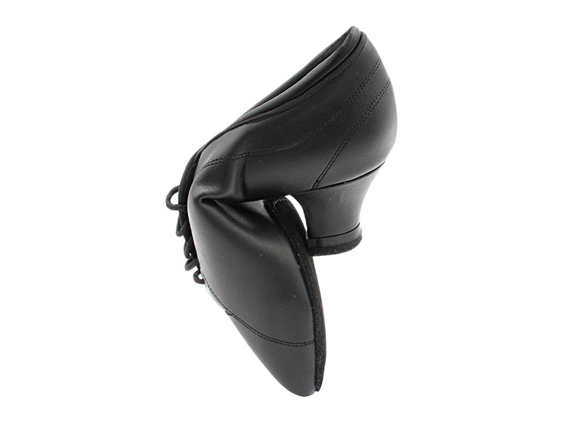 CD1116 Black Leather with 1.5&quot; Thick Cuban Heel (3G09) in the photo