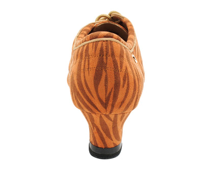 CD1116 Tiger Velvet with 2" Medium Heel (3G09) in the photo