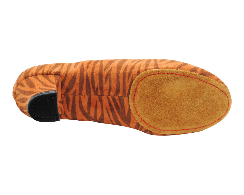 CD1116 Tiger Velvet with 2" Medium Heel (3G09) in the photo