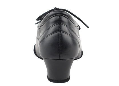 CD1121 Split Sole Black Leather