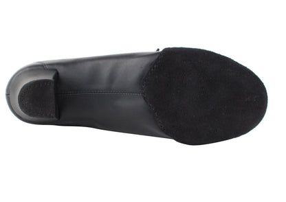 CD1121 Split Sole Black Leather