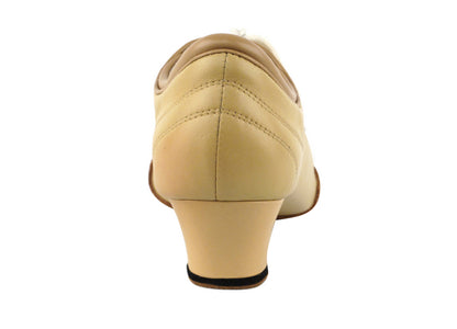 CD1121 Cuir nu à semelles fendues